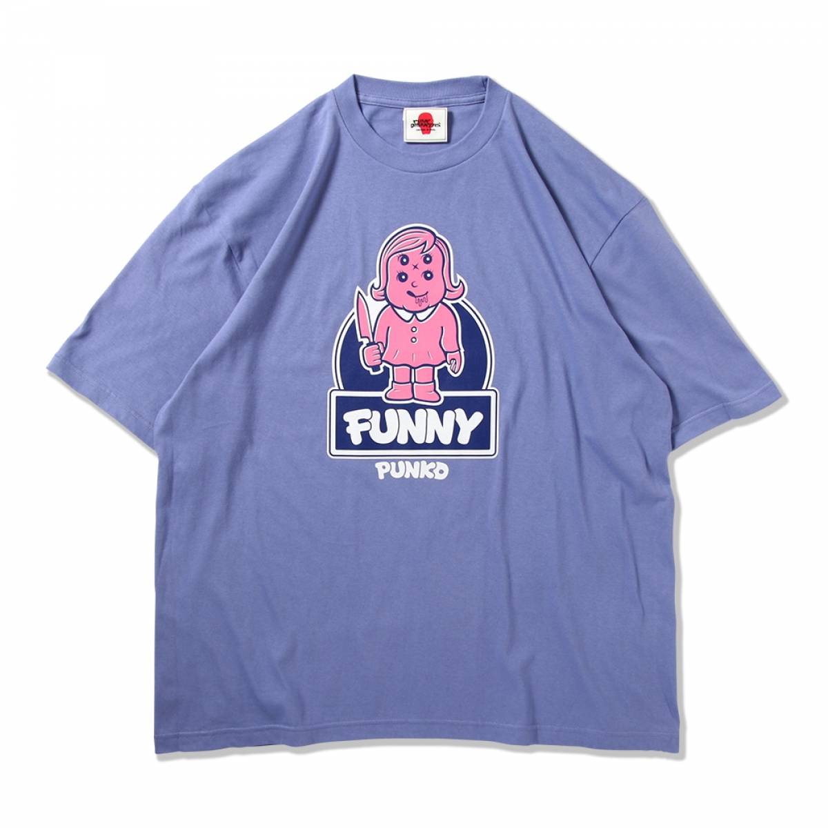 【予約商品】PUNK DRUNKERS (パンクドランカーズ）ファニーBIG.TEE - D.BLUE