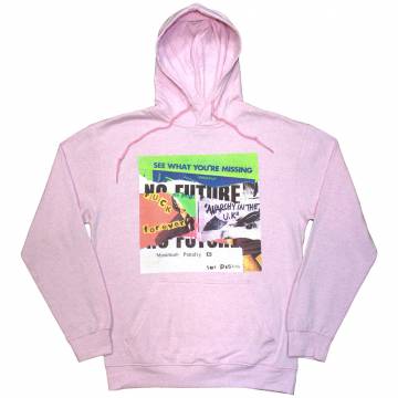 【予約商品】THE SEX PISTOLS Unisex Pullover Hoodie: Collage - PINK