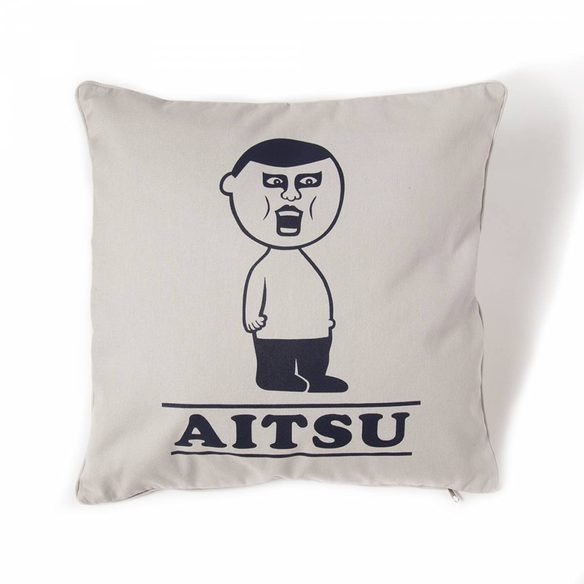 【予約商品】PUNK DRUNKERS(パンクドランカーズ)アイツクッションカバー / クッション付き - GRAY