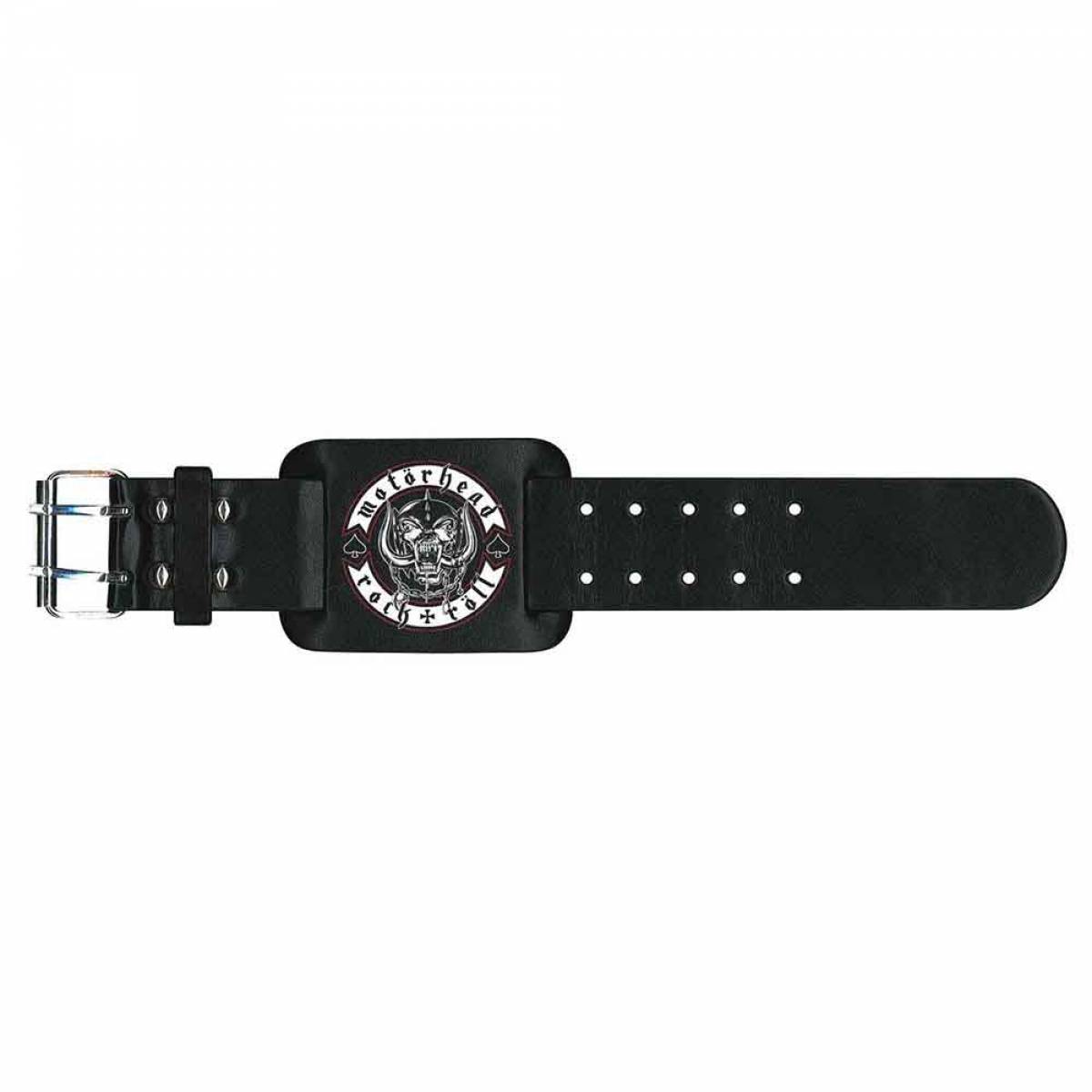 【予約商品】MOTORHEAD Leather Wrist Strap: Biker Badge