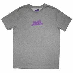 【予約商品】BLACK SABBATH バンドTシャツ ユニセックス: Mini Wavy Logo (Grey)