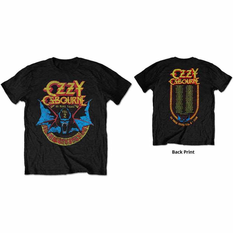 【予約商品】OZZY OSBOURNE バンドTシャツ ユニセックス: Bat Circle (Black) (Limited Edition) (XX-Large)