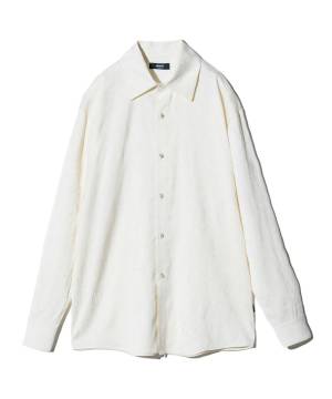 【予約商品】glamb(グラム)GB0125/SH06 : Noble Paisley Shirt / ノーブルペイズリーシャツ - White
