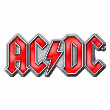 【予約商品】AC/DC Pin Badge: Red Logo (Enamel In-Fill)