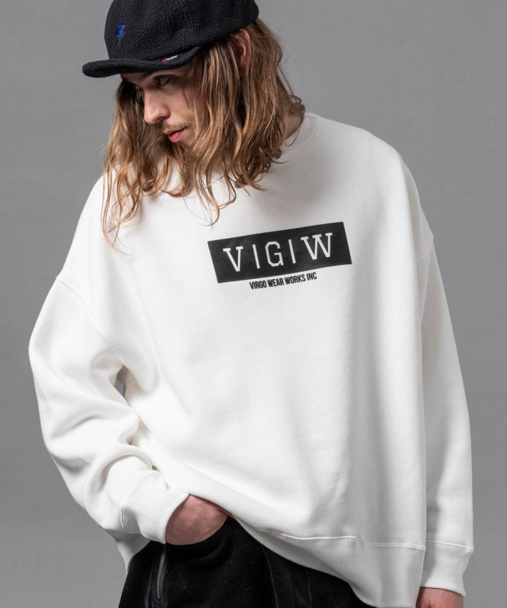 【予約商品】VIRGO VGW BIG CREW - WHITE