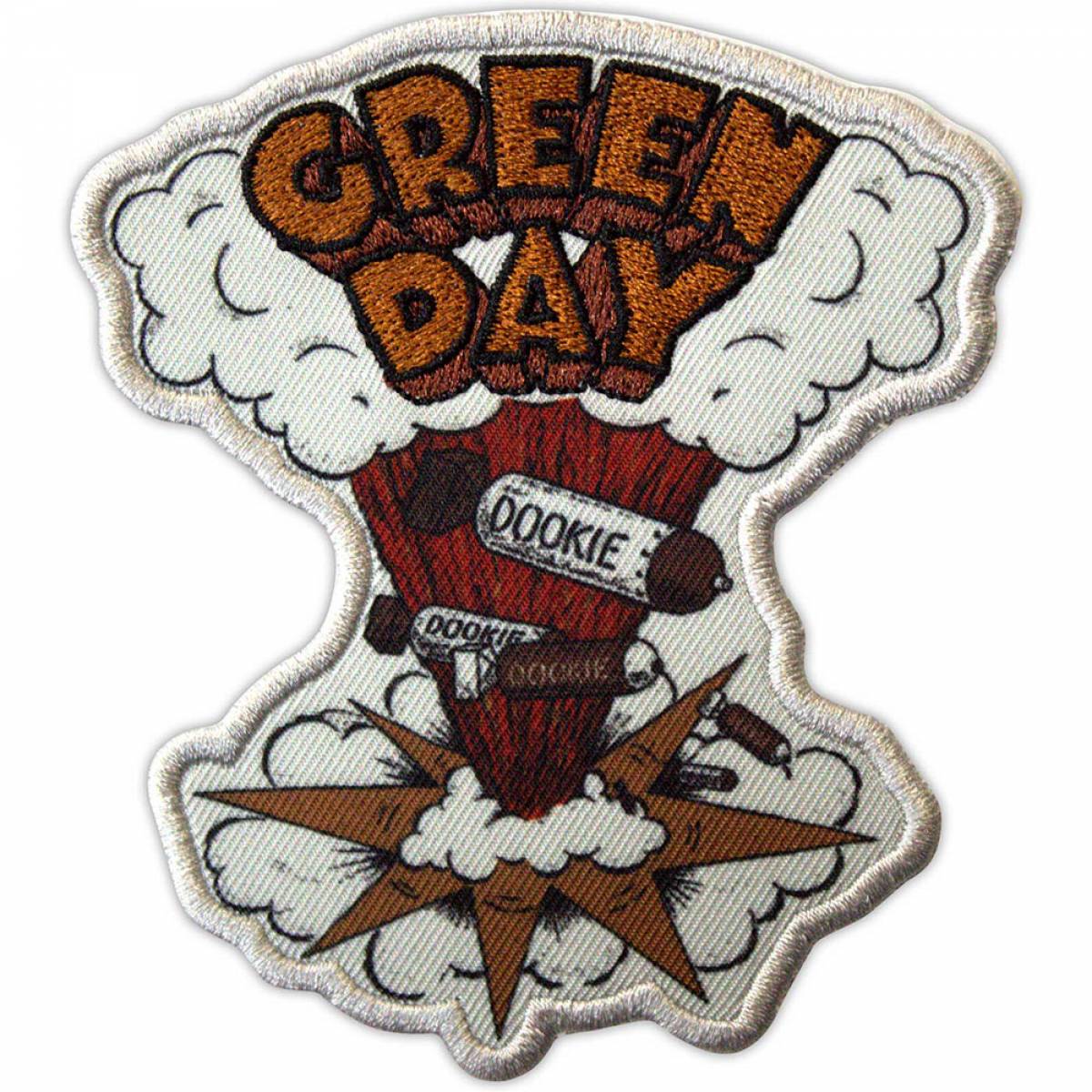 【予約商品】GREEN DAY Printed Patch: Dookie Bombs (Standard)
