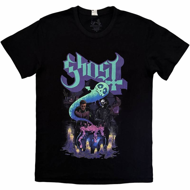 【予約商品】GHOST バンドTシャツ ユニセックス: Brew Brothers (Black)