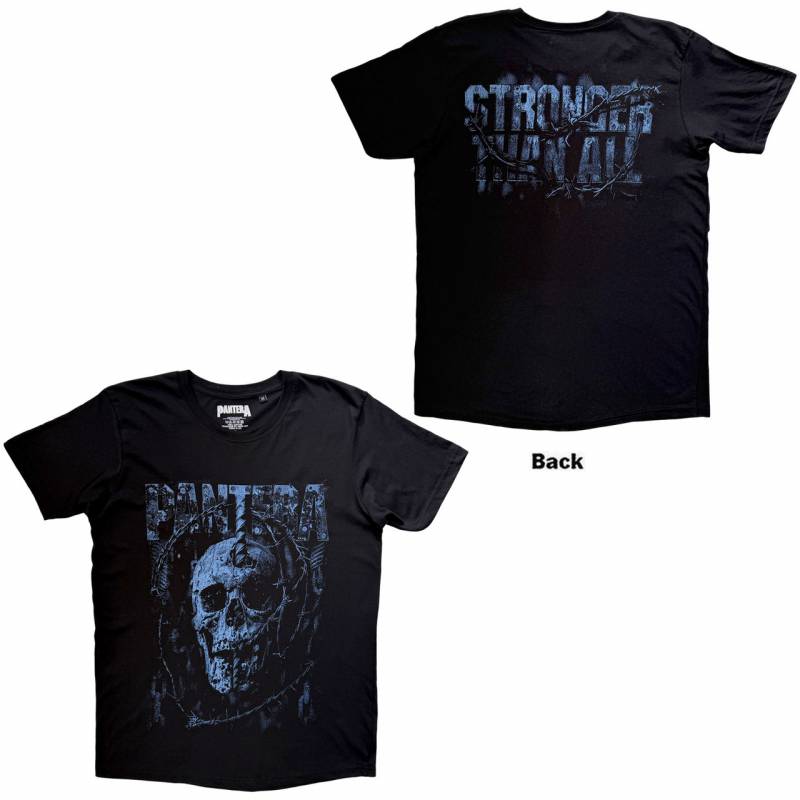 【予約商品】PANTERA バンドTシャツ ユニセックス: Stronger Than All (Black) (Back Print)