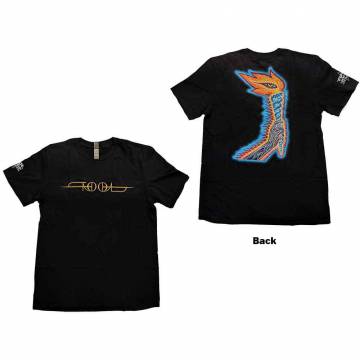 TOOL バンドTシャツ ユニセックス: The Torch (Black) (Back & Sleeve Print) - BLACK