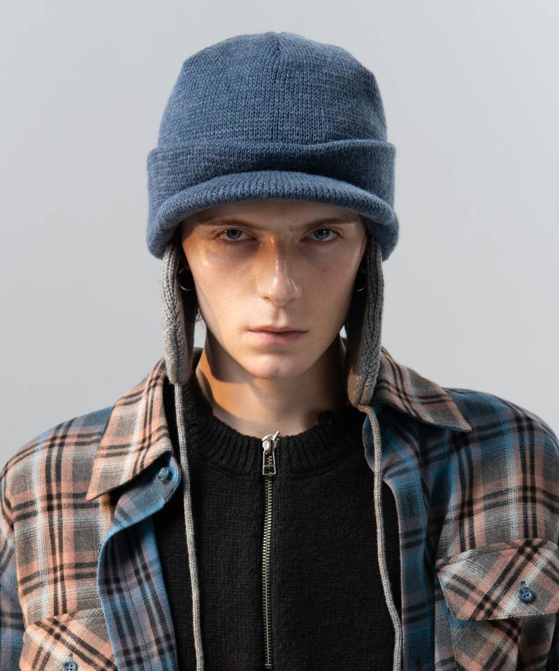 【予約商品】glamb(グラム)Refined Oslo Cap / リファインドオスロキャップ - Blue