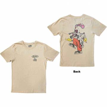 【予約商品】BLINK-182 ユニセックスTシャツ: Roger Rabbit (Back Print)