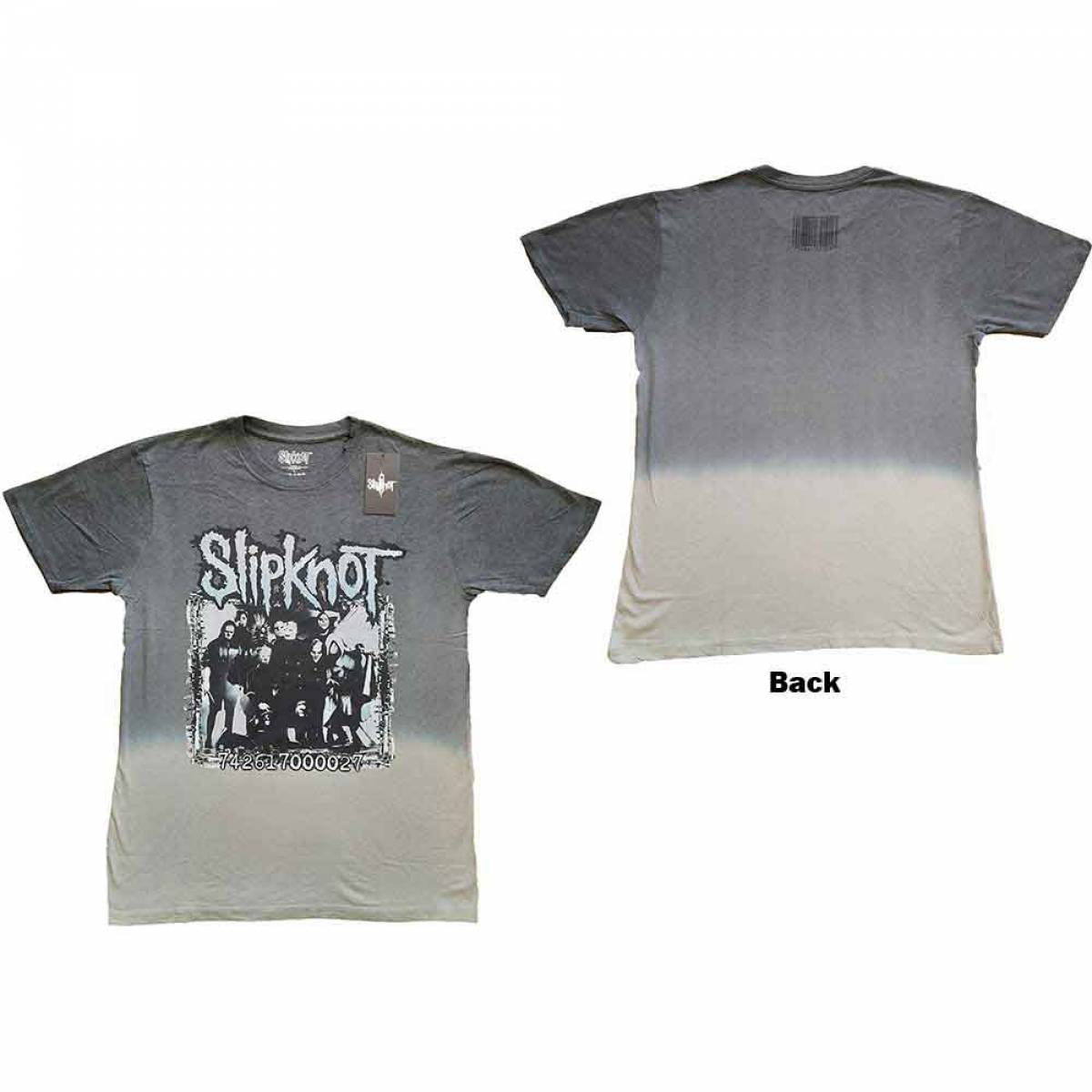 【予約商品】SLIPKNOT ユニセックスTシャツ: Barcode Photo (Wash Collection & Back Print)