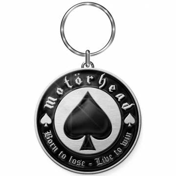 【予約商品】MOTORHEAD Keychain: Born To Lose (Enamel In-Fill)