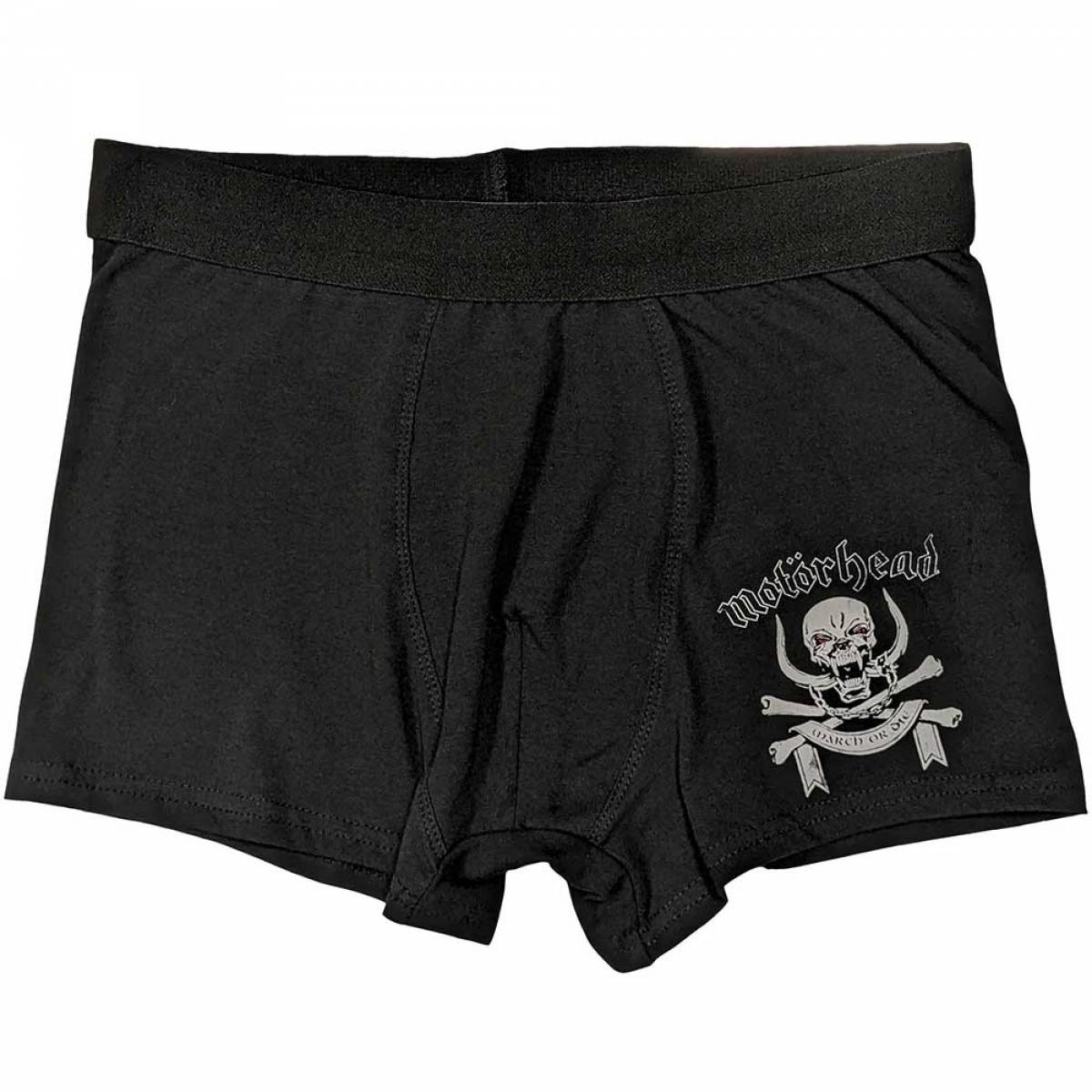 MOTORHEAD Unisex Boxers: March or Die - BLACK