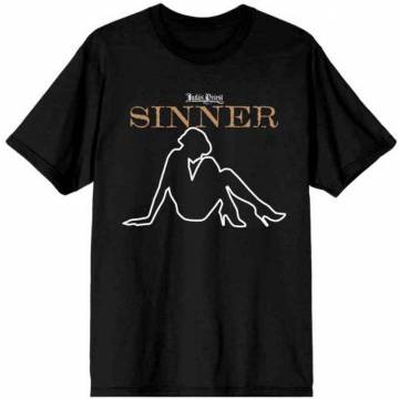 【予約商品】JUDAS PRIEST ユニセックスTシャツ: Sin After Sin Sinner Slogan Lady