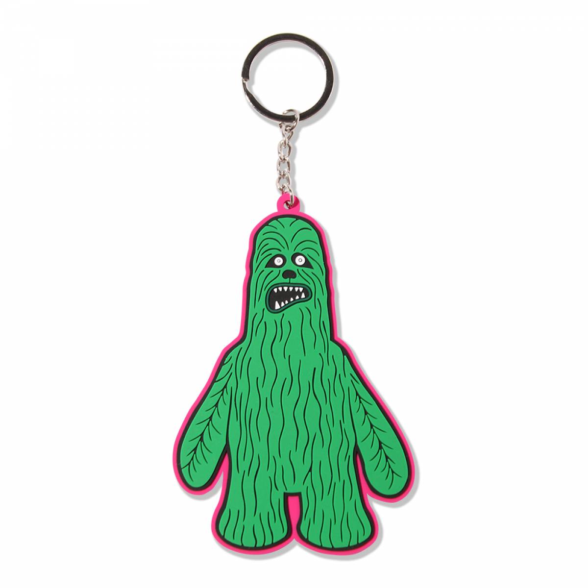 【予約商品】PUNK DRUNKERS (パンクドランカーズ)PDSラバーキーホルダー / 中井 - GREEN