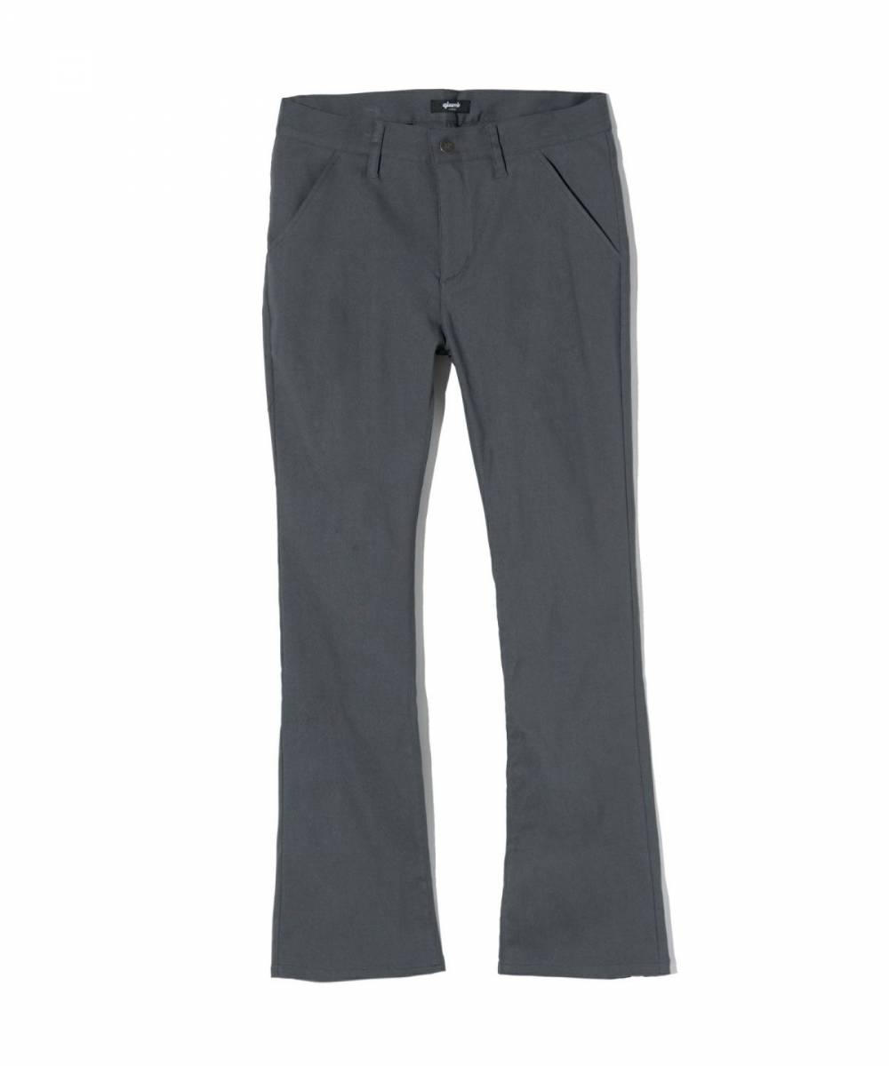 【予約商品】glamb(グラム) GB0424/P05 : Tender Flare Slacks / テンダーフレアスラックス - Gray