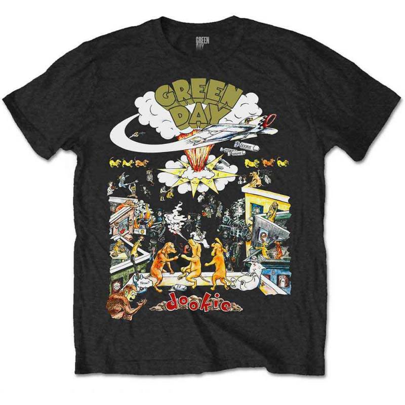 【予約商品】GREEN DAY バンドTシャツ ユニセックス: 1994 Tour (Black)