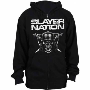 【予約商品】SLAYER Unisex Zipped Hoodie: SLAYER Nation