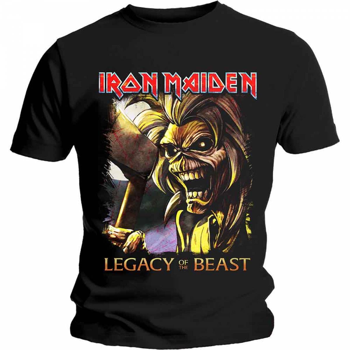 【予約商品】IRON MAIDEN バンドTシャツ ユニセックス: Legacy Killers - BLACK
