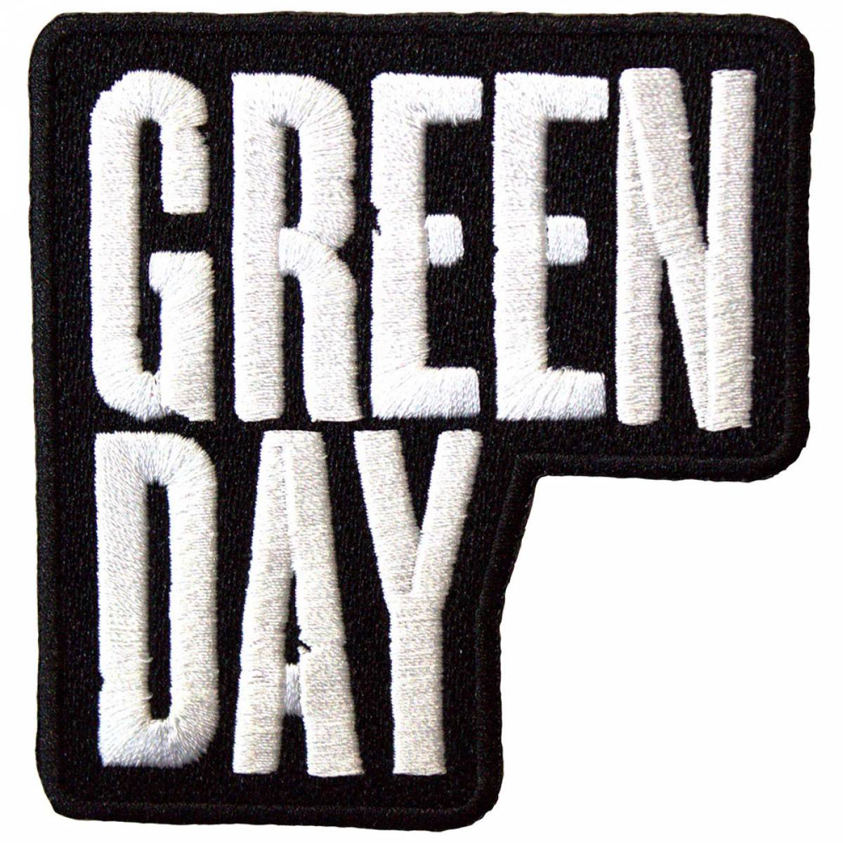 【予約商品】GREEN DAY Woven Patch: Stacked Logo (Standard)