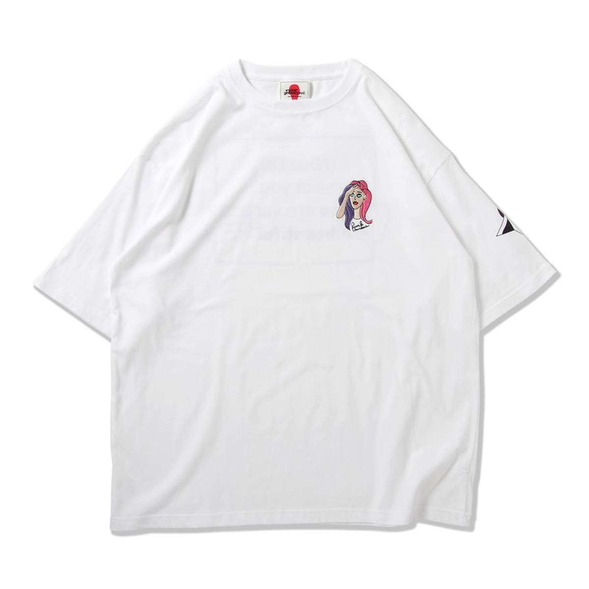 【予約商品】PUNK DRUNKERS (パンクドランカーズ）いい女BIG.TEE - WHITE