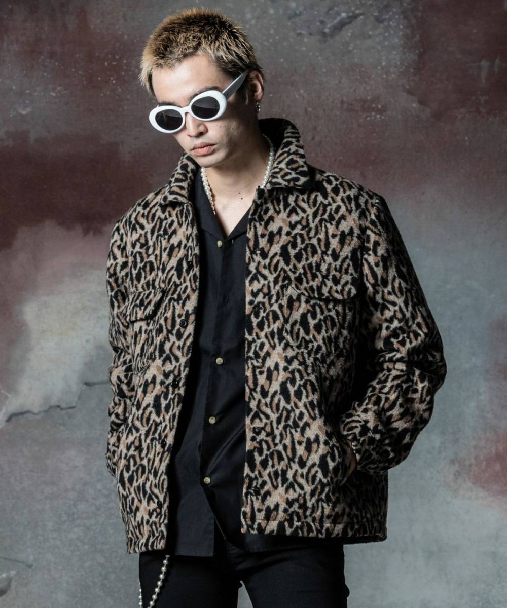 予約商品】glamb(グラム)GB0324/JKT12 : Shaggy Leopard Jacket 予約商品】glamb(グラム)GB0324/JKT12 : Shaggy Leopard Jacket
