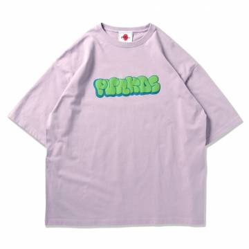 【予約商品】PUNK DRUNKERS (パンクドランカーズ)【予約・5月入荷】プクッとロゴBIG.TEE - S.PURPLE