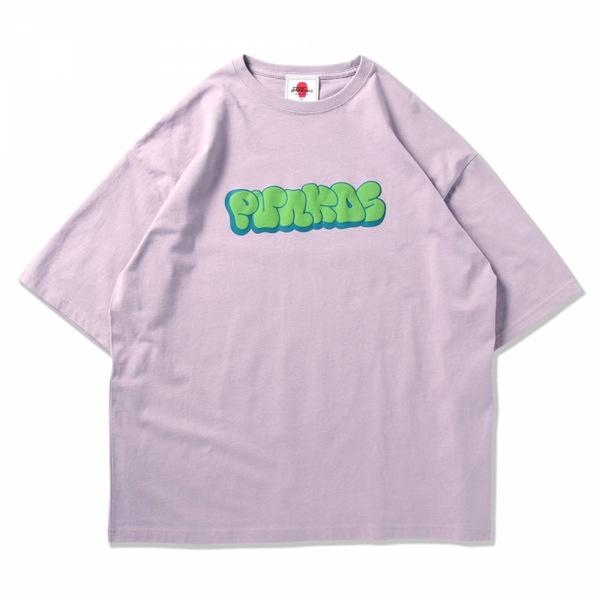 【予約商品】PUNK DRUNKERS (パンクドランカーズ)【予約・5月入荷】プクッとロゴBIG.TEE - S.PURPLE