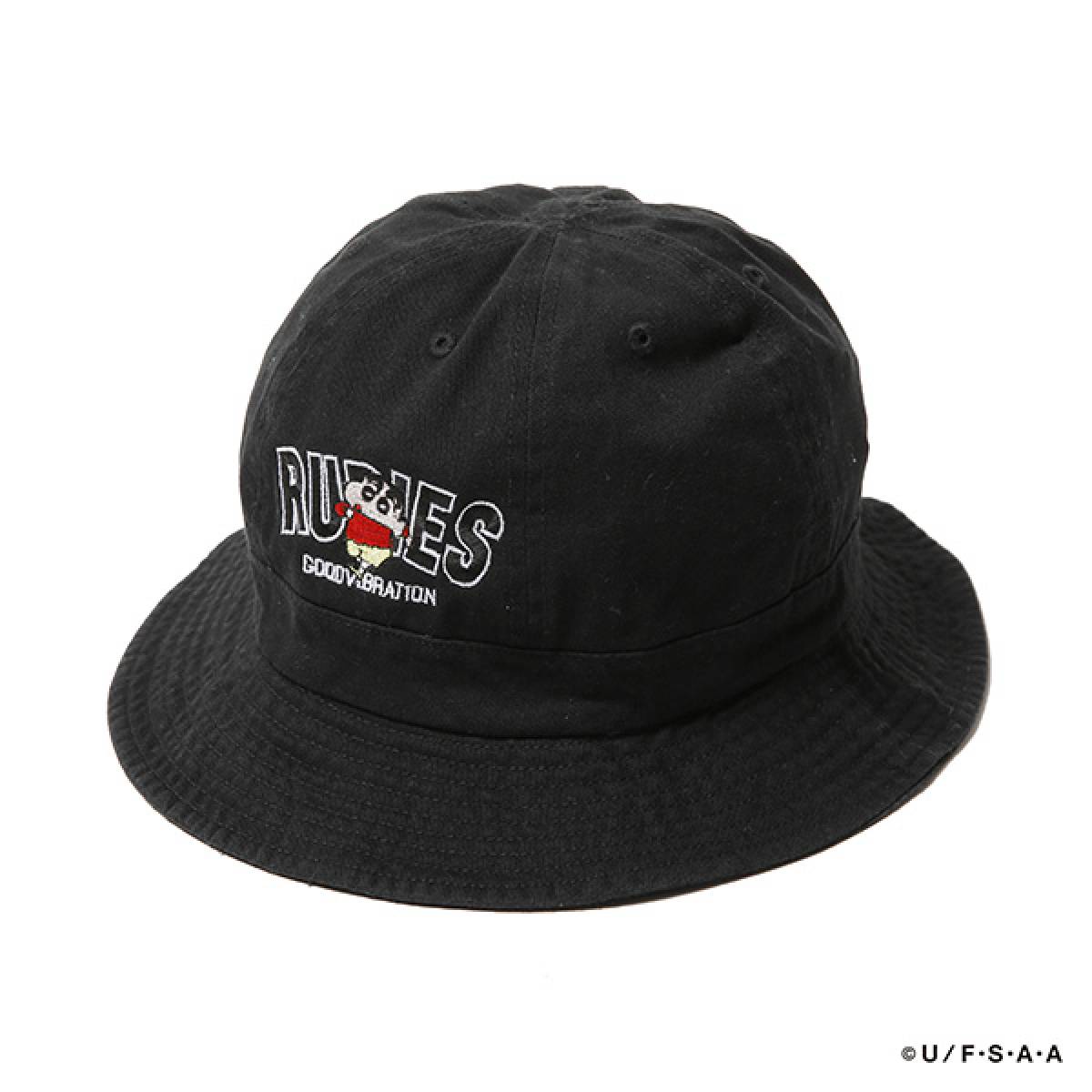 RUDIE'S (ルーディーズ) x CRAYON SHINCHAN MOSH METROHAT BLACK