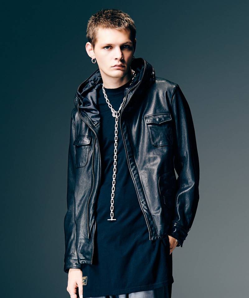 【予約商品】glamb(グラム) Carol Rosso Riders Jacket / キャロルロッソライダースジャケット - Black