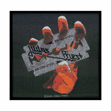 【予約商品】JUDAS PRIEST Standard Woven Patch: British Steel