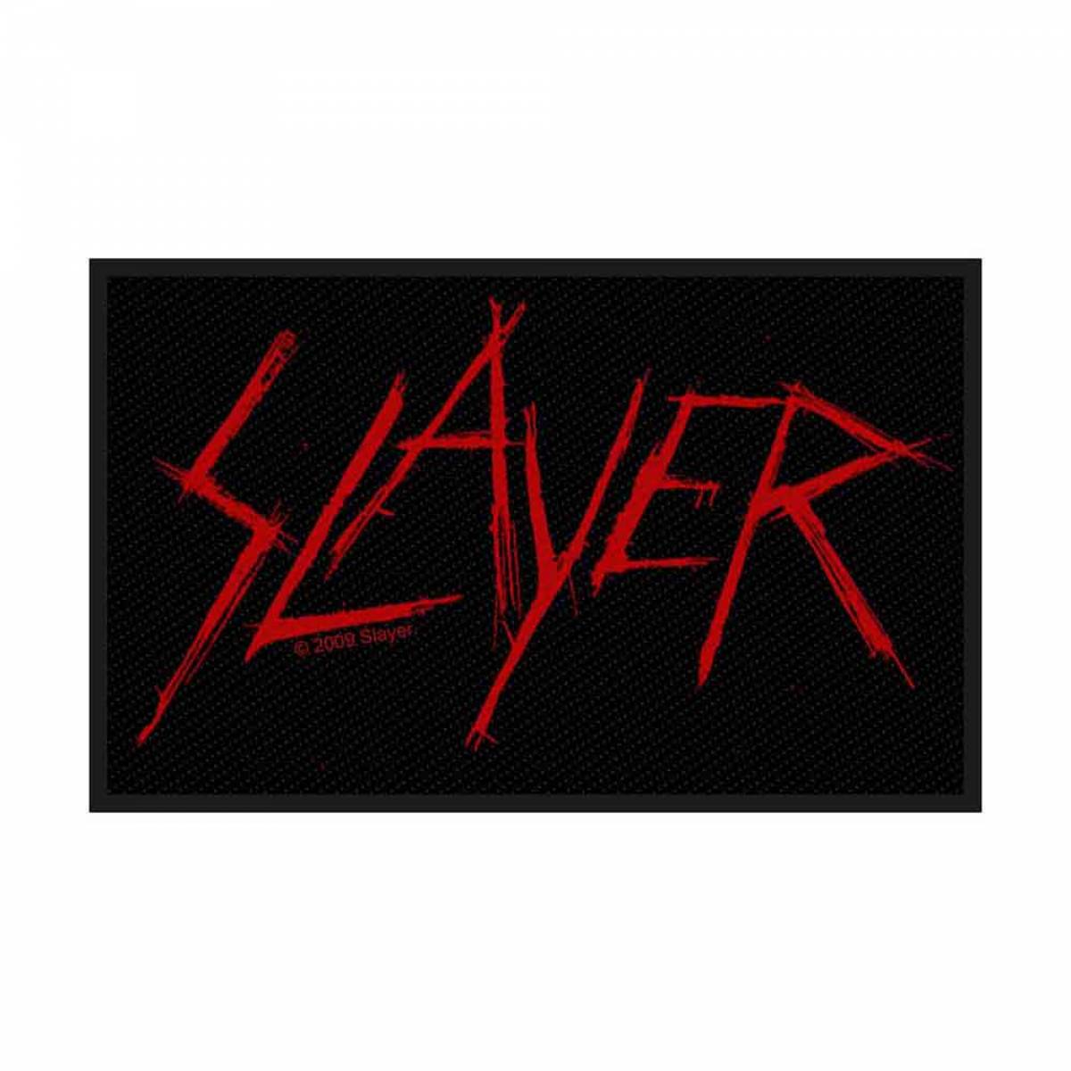 【予約商品】SLAYER Standard Woven Patch: Scratched Logo