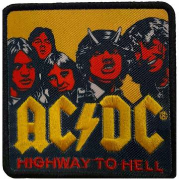 【予約商品】AC/DC Printed Patch: Highway To Hell Alt Colour (Standard)
