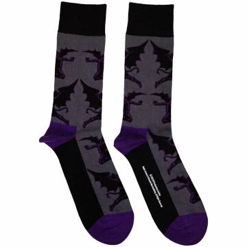 【予約商品】BLACK SABBATH Unisex Ankle Socks: Demons (UK Size 7 - 11) - BLACK