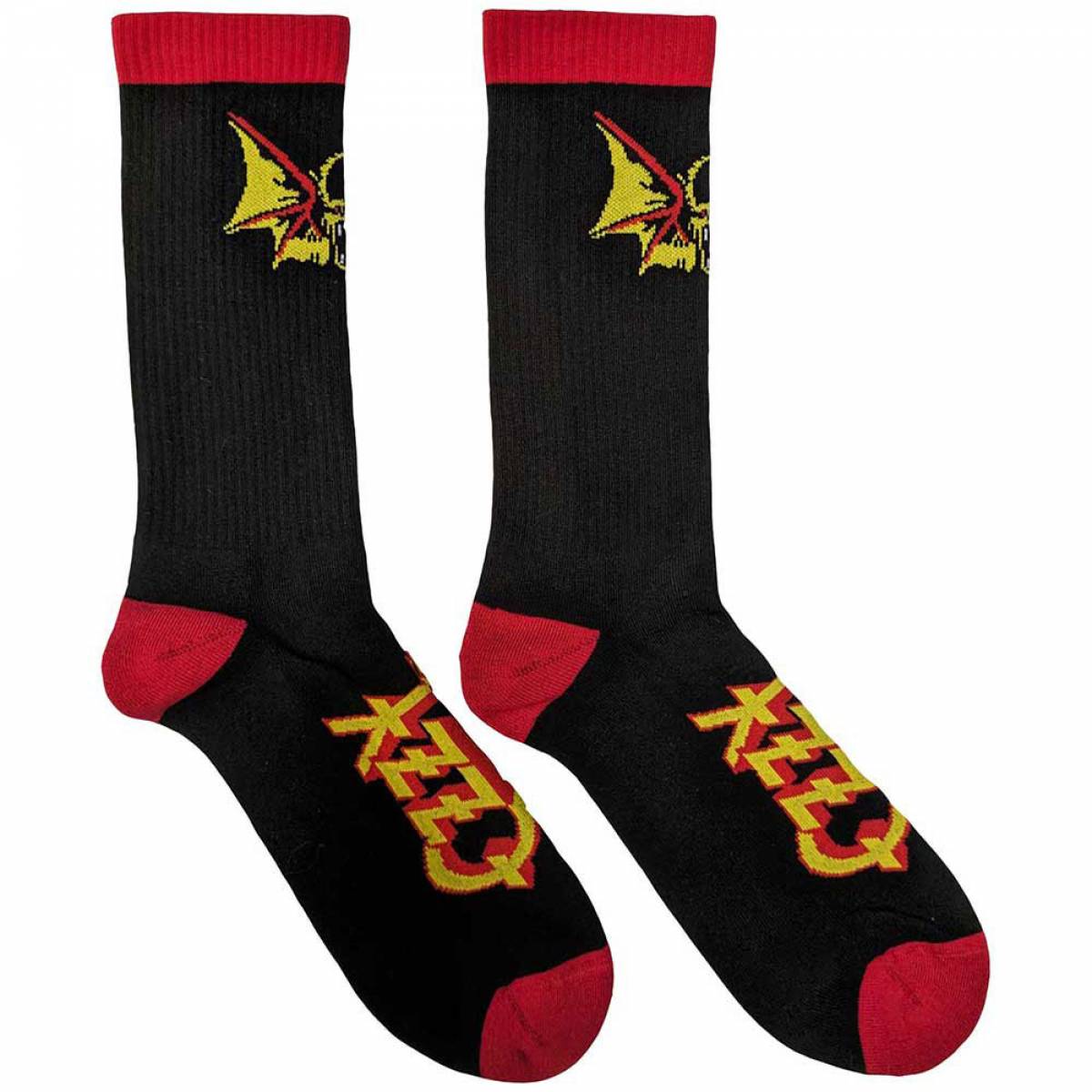 【予約商品】OZZY OSBOURNE Unisex Ankle Socks: Bat (Black) (UK Size 4 - 7) - BLACK