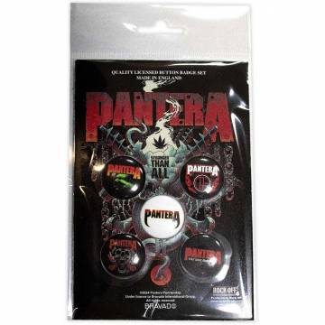 【予約商品】PANTERA Button Badge Pack: Stay Away From Me