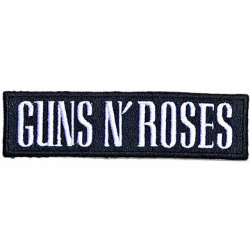 【予約商品】GUNS N' ROSES Woven Patch: Text Logo (Standard)