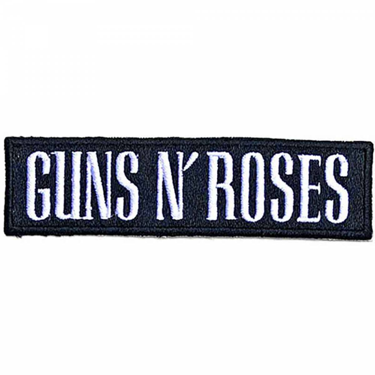 【予約商品】GUNS N' ROSES Standard Woven Patch: Text Logo