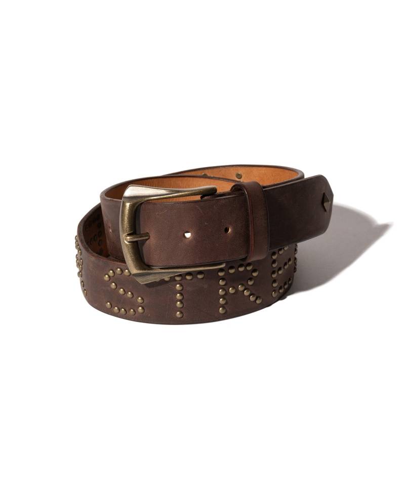 【予約商品】glamb(グラム)Killer Street Studs Belt / キラーストリートスタッズベルト - Brown