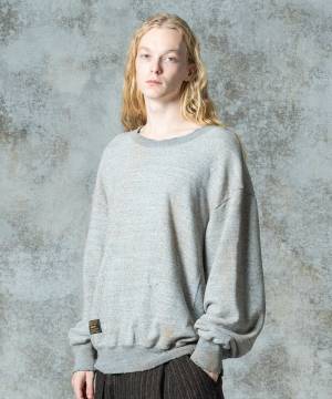 【予約商品】glamb(グラム)GB0325/CS14 : Acid Sweat / アシッドスウェット - Gray