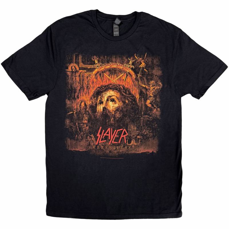 【予約商品】SLAYER バンドTシャツ ユニセックス: Repentless (Black)