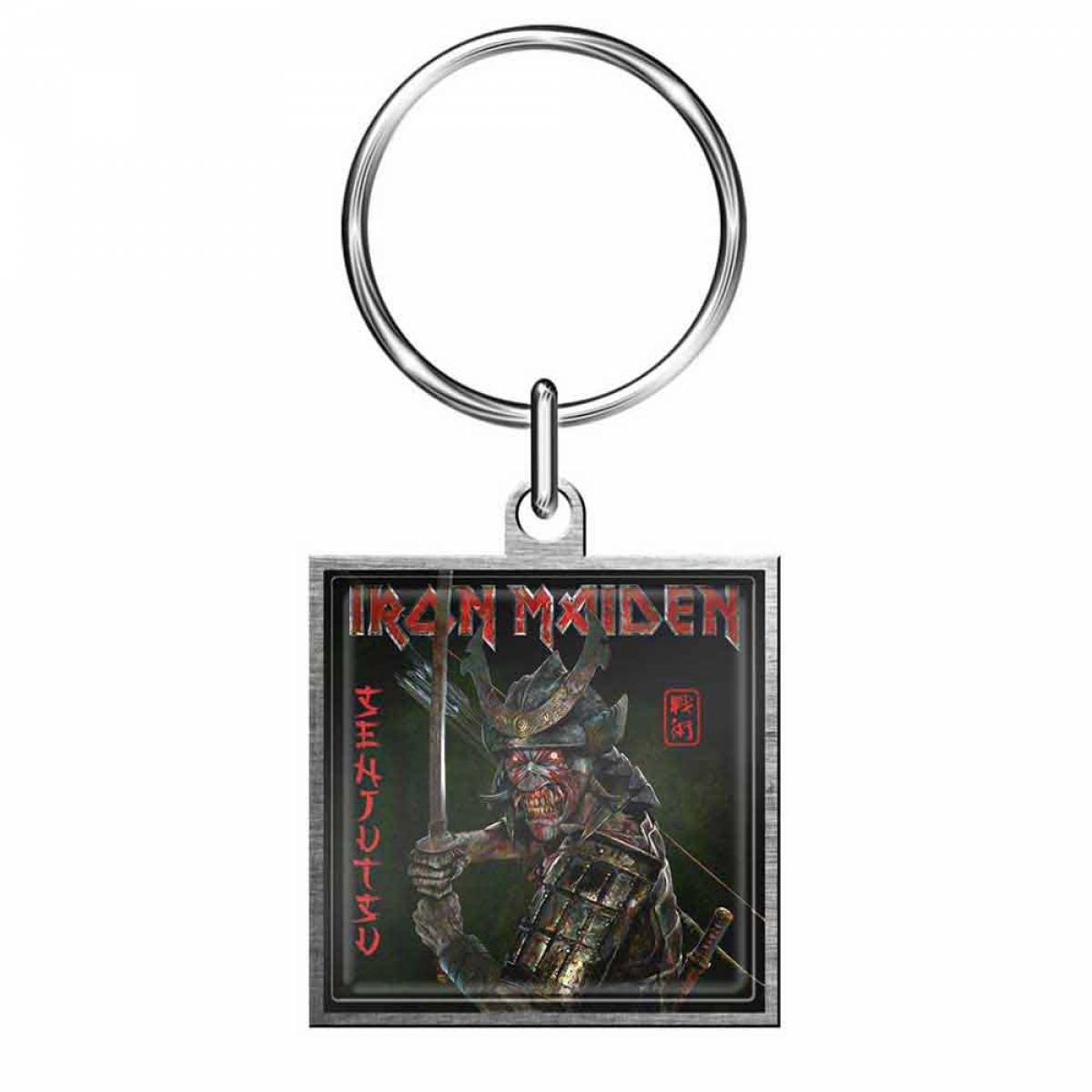 【予約商品】IRON MAIDEN Keychain: Senjutsu (Enamel In-Fill)