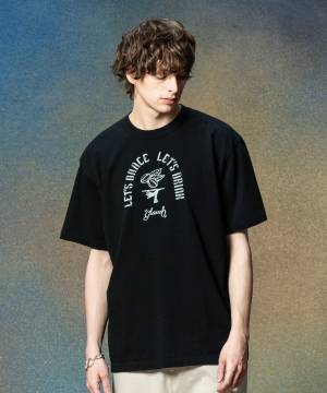 【予約商品】glamb(グラム)GB0225/CS11 : Coffee Rumba T-Shirt / コーヒールンバＴシャツ - Black