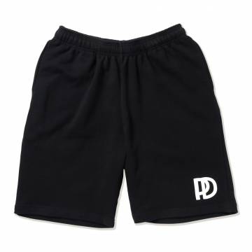 【予約商品】PUNK DRUNKERS (パンクドランカーズ) P&Dスウェットショーツ - BLACK