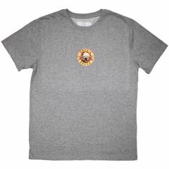 【予約商品】GUNS N' ROSES バンドTシャツ ユニセックス: Mini Circle Logo (Grey)