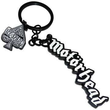 【予約商品】MOTORHEAD Keychain: Logo Ace Of Spades Charm