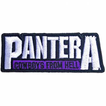 【予約商品】PANTERA Standard Woven Patch: Cowboys from Hell