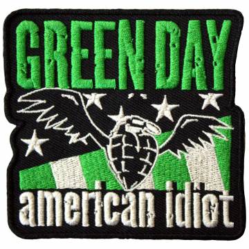 【予約商品】GREEN DAY Woven Patch: American Idiot Wings (Standard)