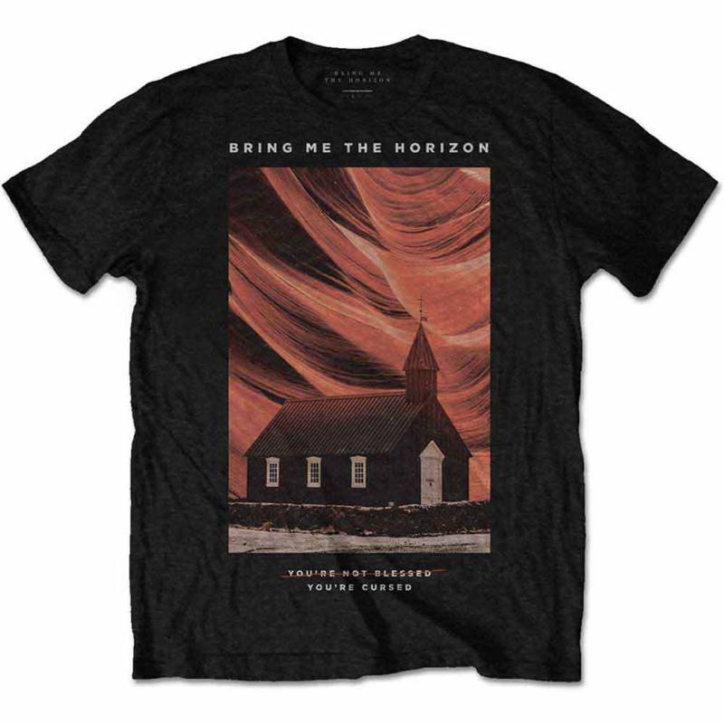 【予約商品】BRING ME THE HORIZON バンドTシャツ ユニセックス: You're Cursed (Black)